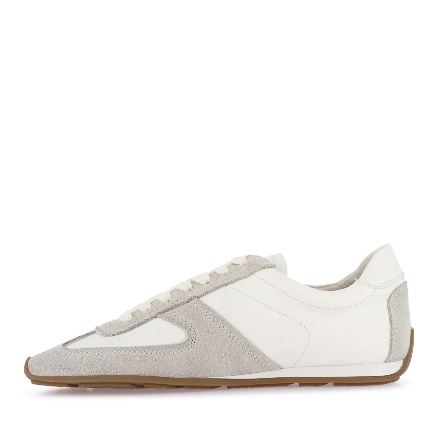 MAISIE - WHITE LEATHER/SUEDE - Image 2