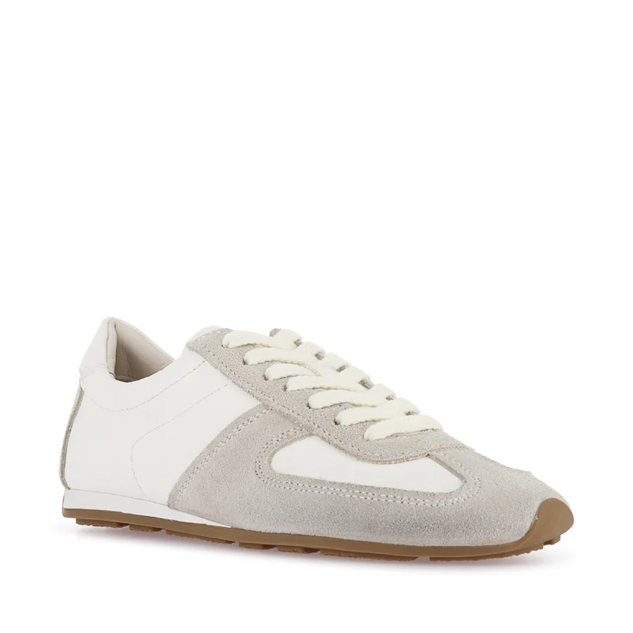 MAISIE - WHITE LEATHER/SUEDE - Image 3