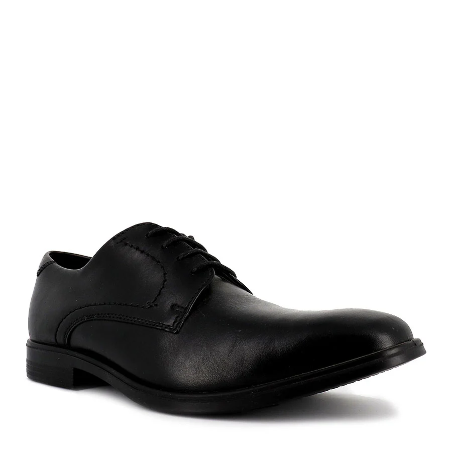 MELBOURNE 621634 - BLACK/MAGNET LEATHER - Image 3