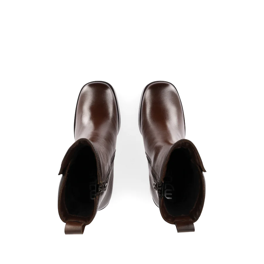 MICAELA - CHOCOLATE LEATHER - Image 5