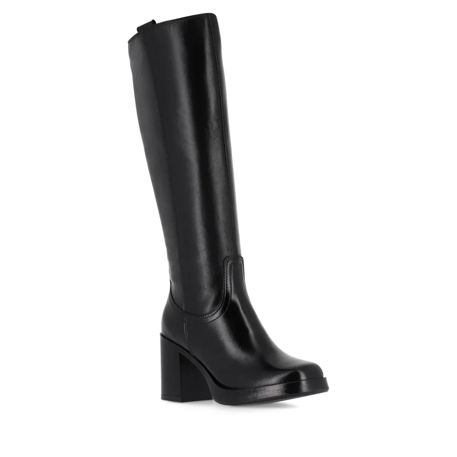 MIRA - BLACK LEATHER - Image 3