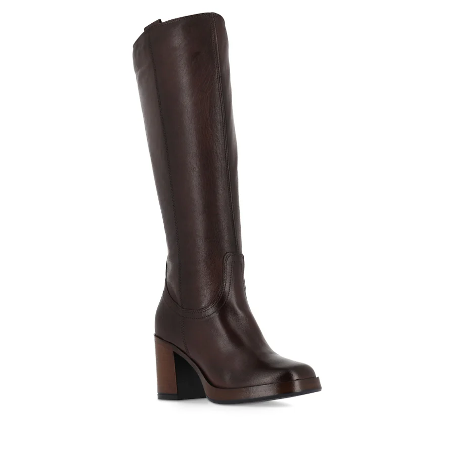 MIRA - CHOCOLATE LEATHER - Image 3