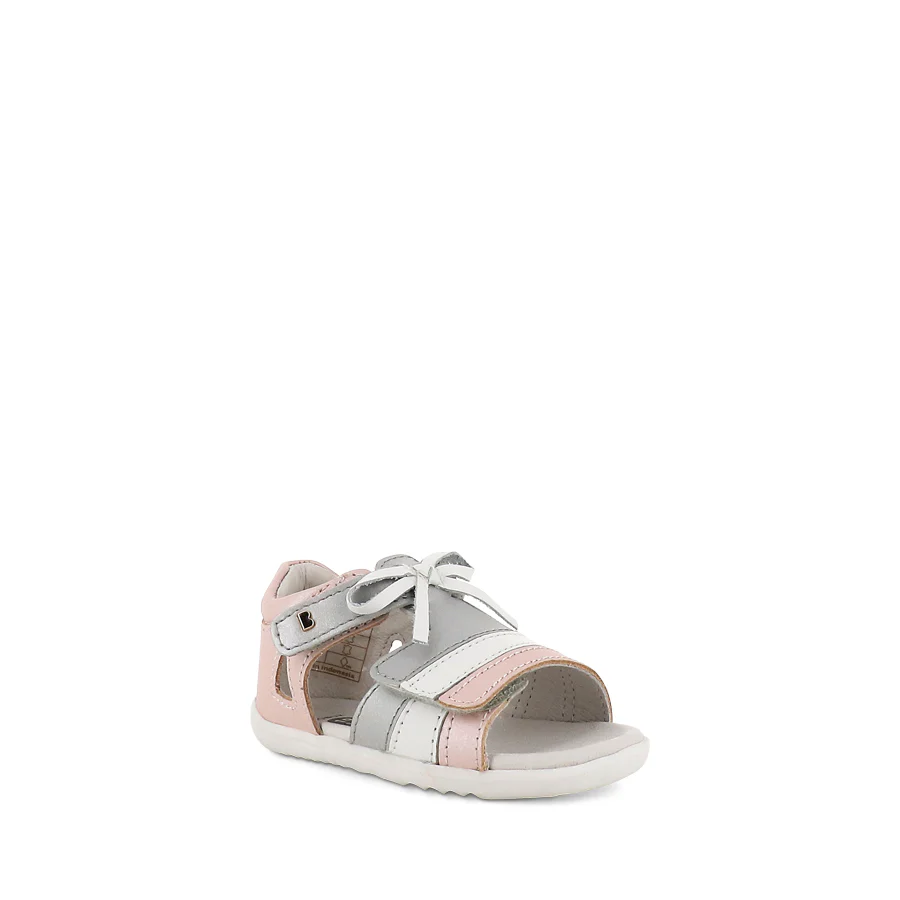 MIRROR STEP UP - SEASHELL SHIMMER SILVER LEATHER - Image 3