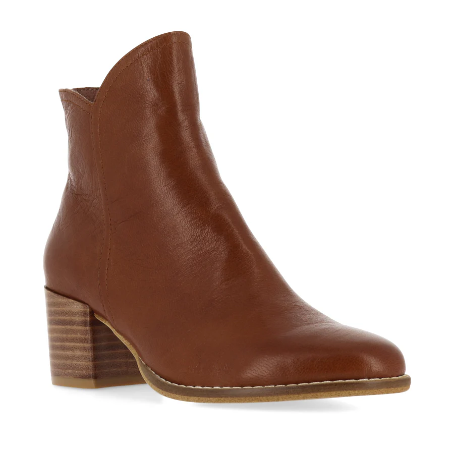 MOCKAS - COGNAC POLISH LEATHER - Image 3