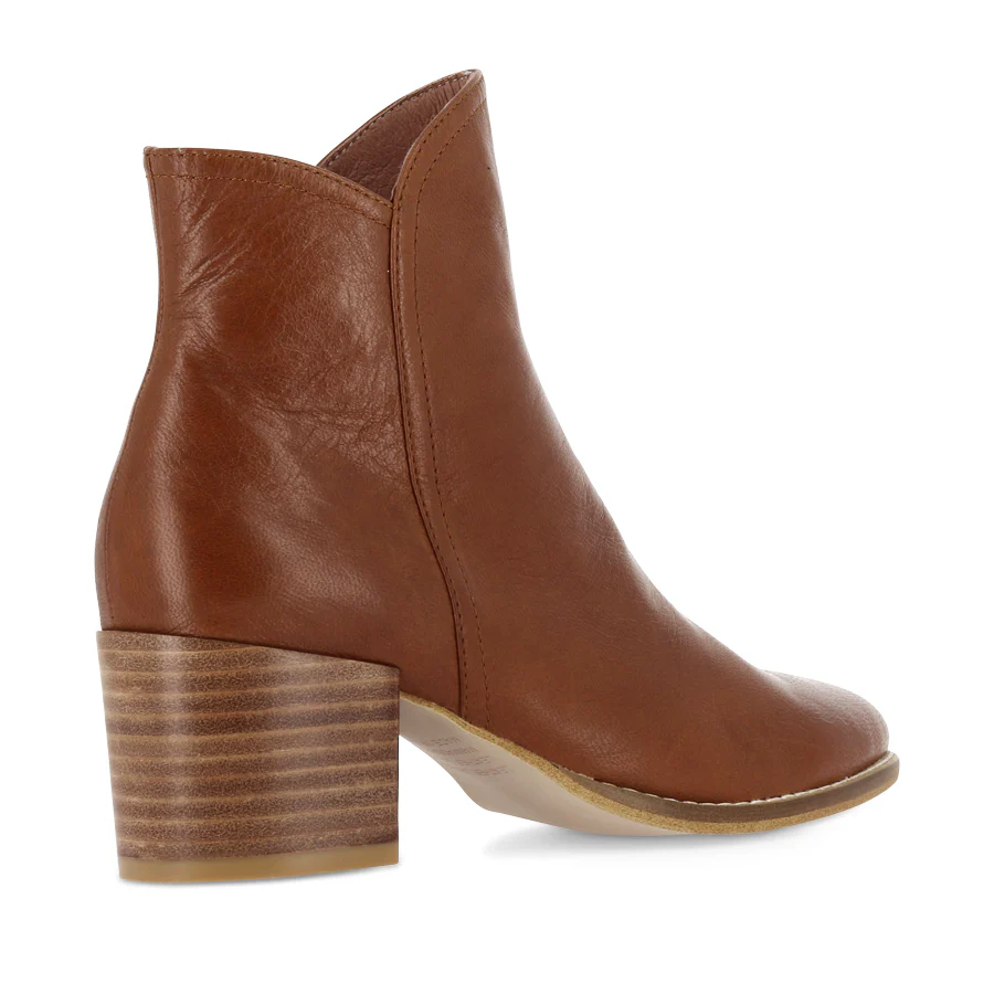 MOCKAS - COGNAC POLISH LEATHER - Image 4