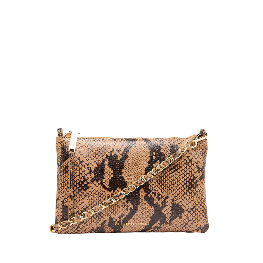MOLLY CROSSBODY - CAMEL PYTHON - Image 4