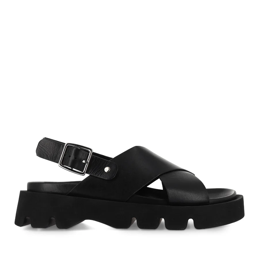 MONNIS - BLACK LEATHER