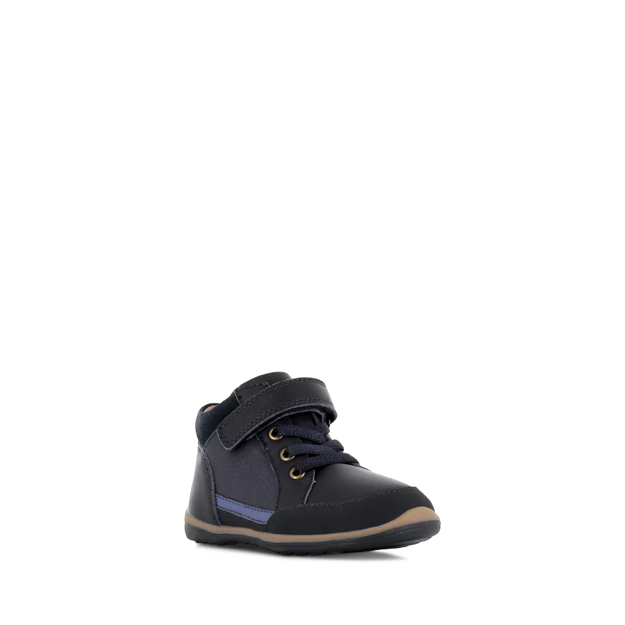 MONTY - NAVY LEATHER - Image 3