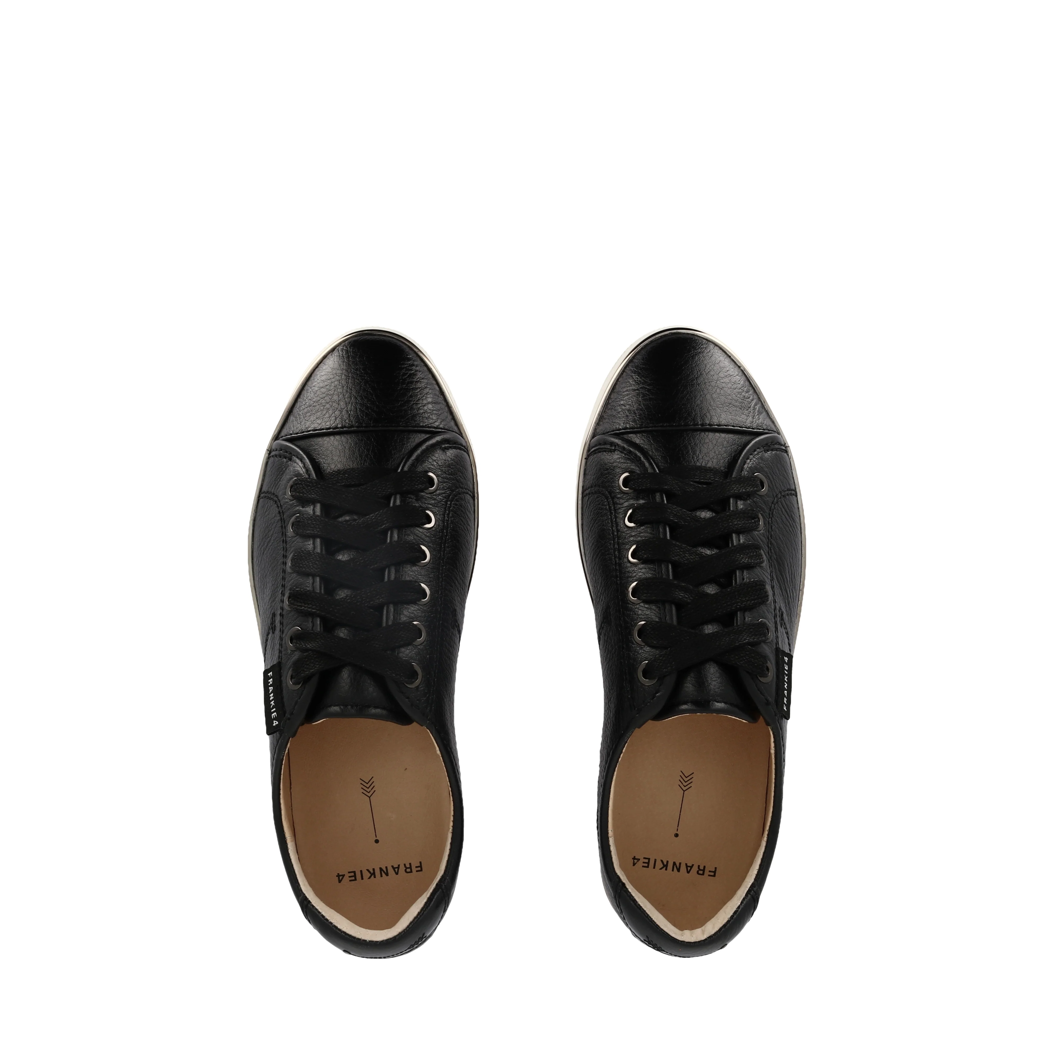 NAT III - BLACK/WHITE LEATHER - Image 5