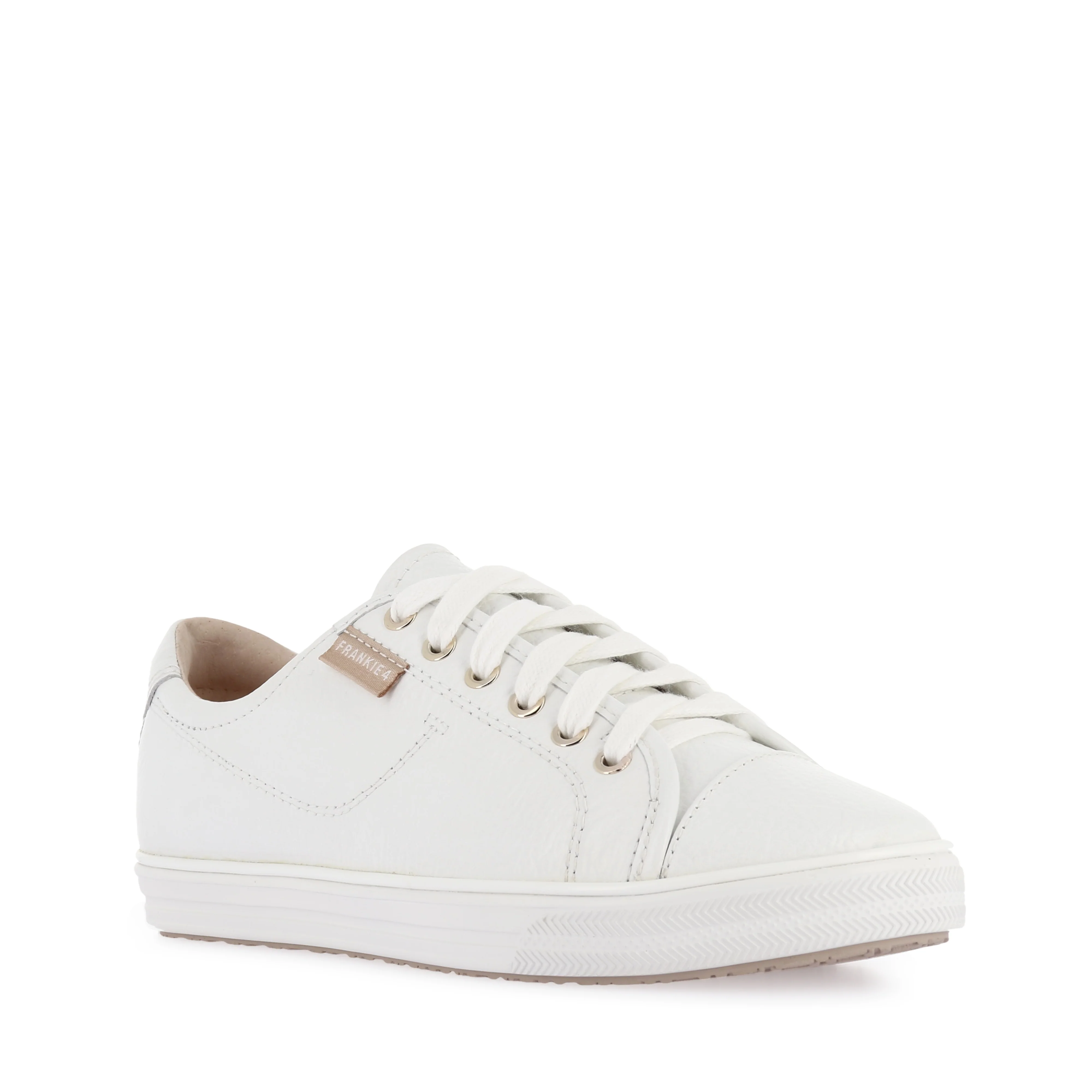 NAT III - WHITE TUMBLED LEATHER - Image 3