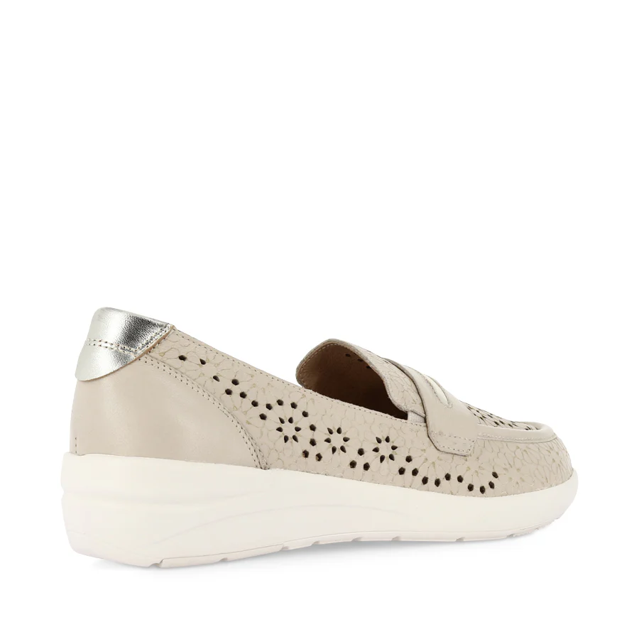 NERRIDA W - ALMOND-PALE GOLD LEATHER - Image 4