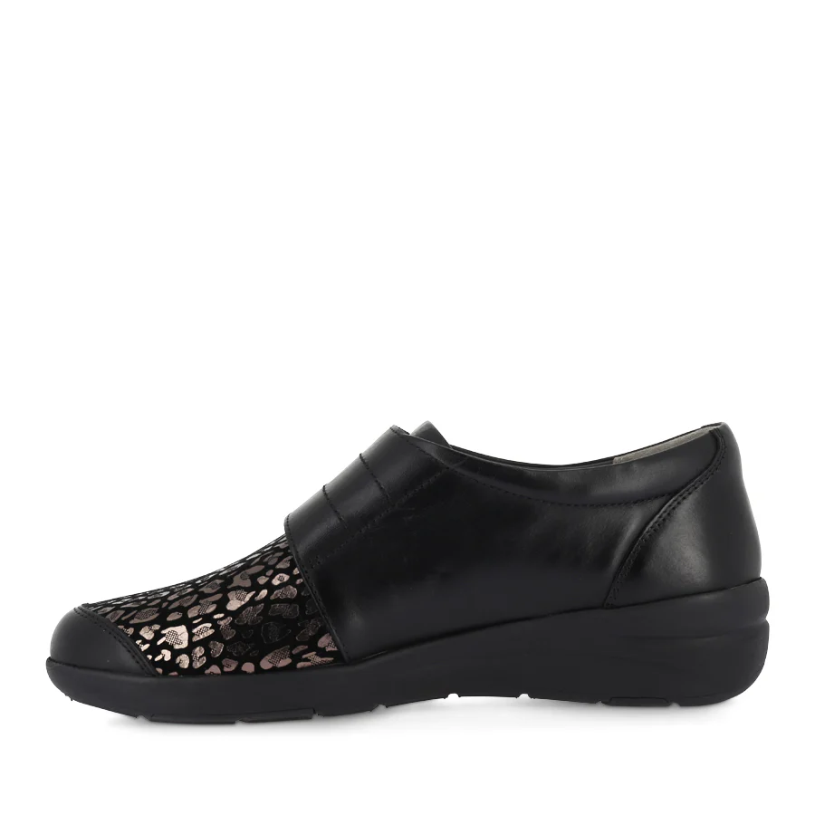 NIDAL W - BLACK/BLACK PEWTER LEOPARD MULTI - Image 2