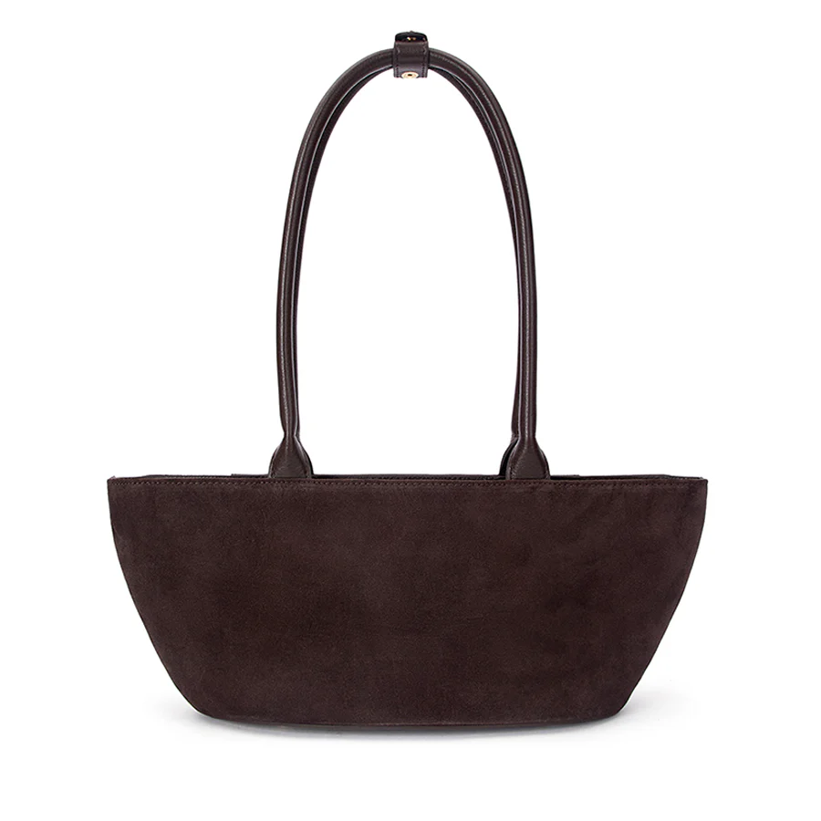 NOVA SHOULDER BAG - CHOCOLATE PEBBLE LEATHER - Image 3