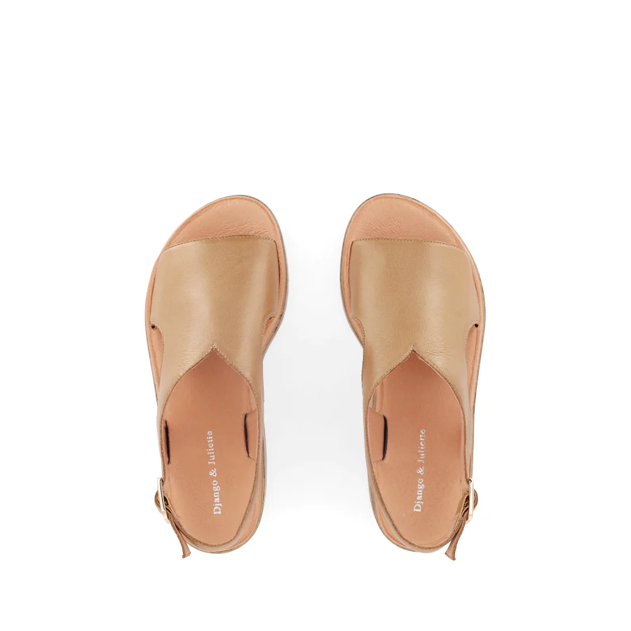 OLINGOS - DARK TAN LEATHER ALMOND SOLE - Image 5