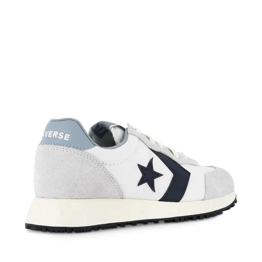 OMEGA TRAINER LOW - BARELY GREY/VINTAGE WHITE/OBSIDIAN - Image 4