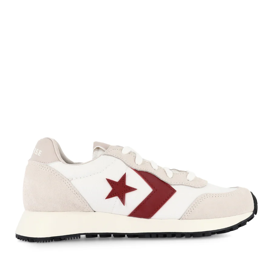 OMEGA TRAINER LOW - LIGHT DUNE/VINTAGE WHITE/PARK RED
