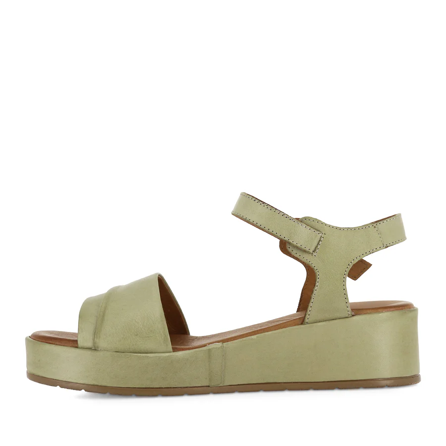 PAIGE - KHAKI LEATHER - Image 2