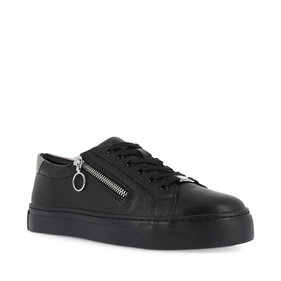 PAMELA XF - BLACK PEWTER LEATHER - Image 3