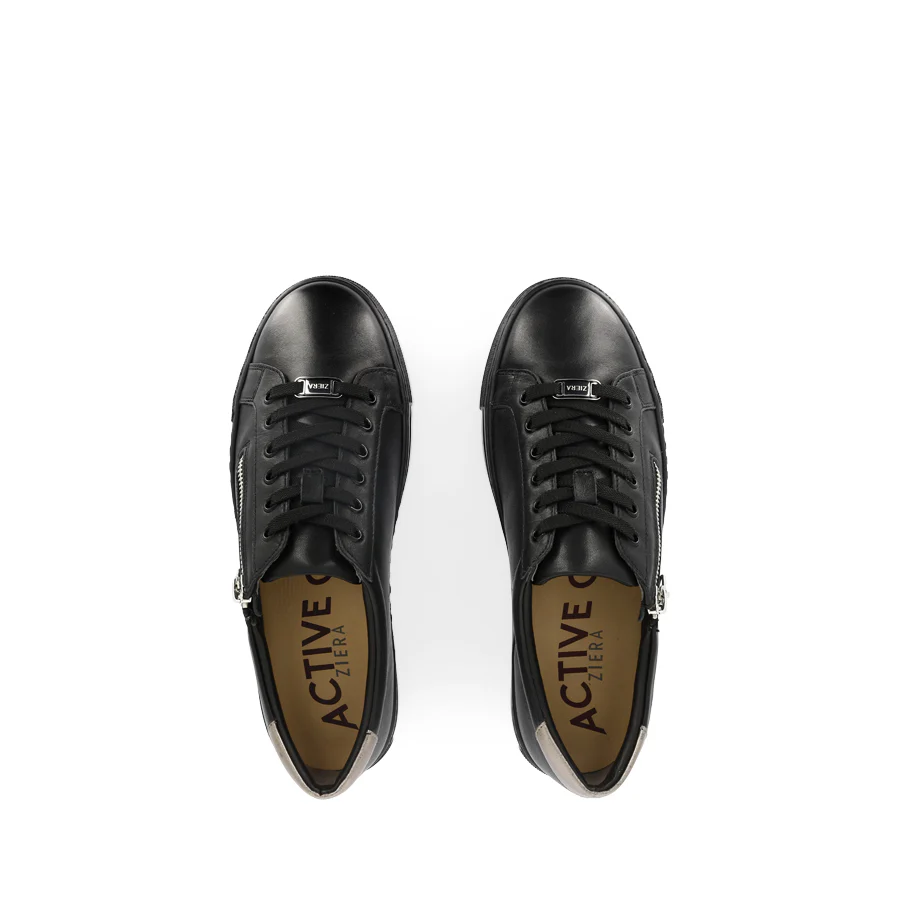 PAMELA XF - BLACK PEWTER LEATHER - Image 5