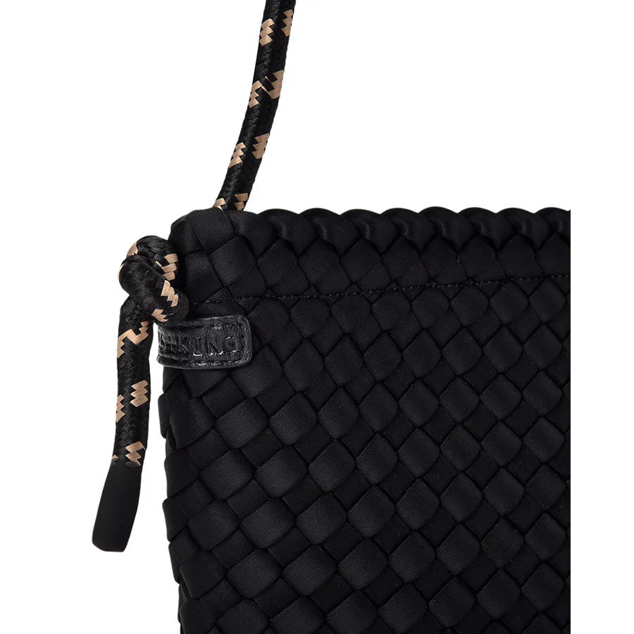 PANAMA CROSSBODY - BLACK NEO PLAIT - Image 6
