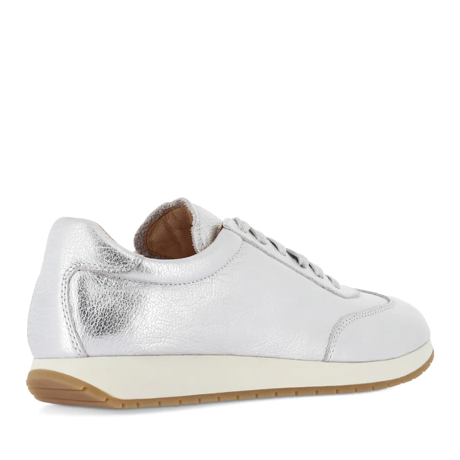 PARISY - WHITE SILVER WASH LEATHER - Image 4
