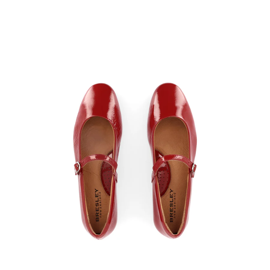 PASSY - DARK RED PATENT - Image 5