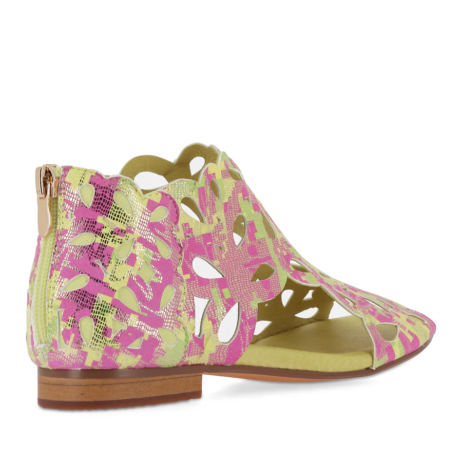 PIETRO - LIME PINK MULTI LEATHER - Image 4