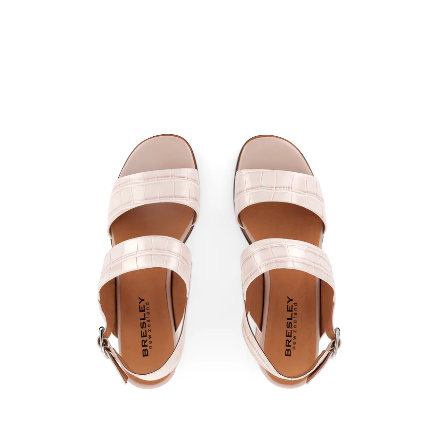 POZZIE - PINK CROC LEATHER - Image 5