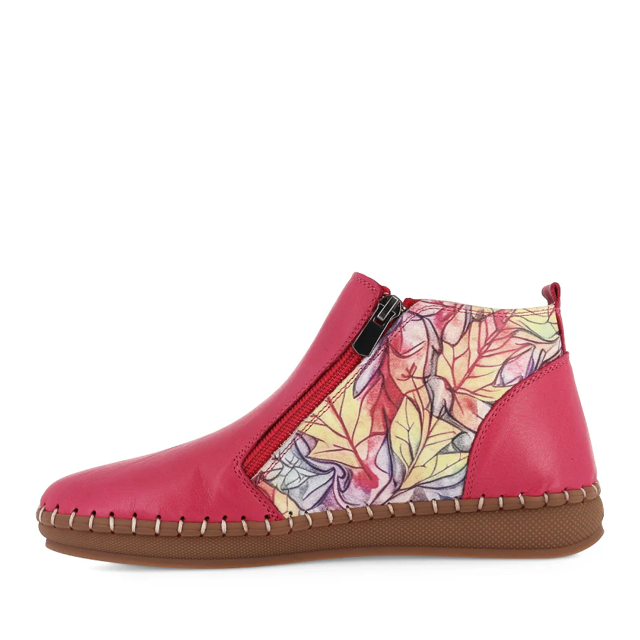 REGAN - CERISE FALL LEATHER - Image 2