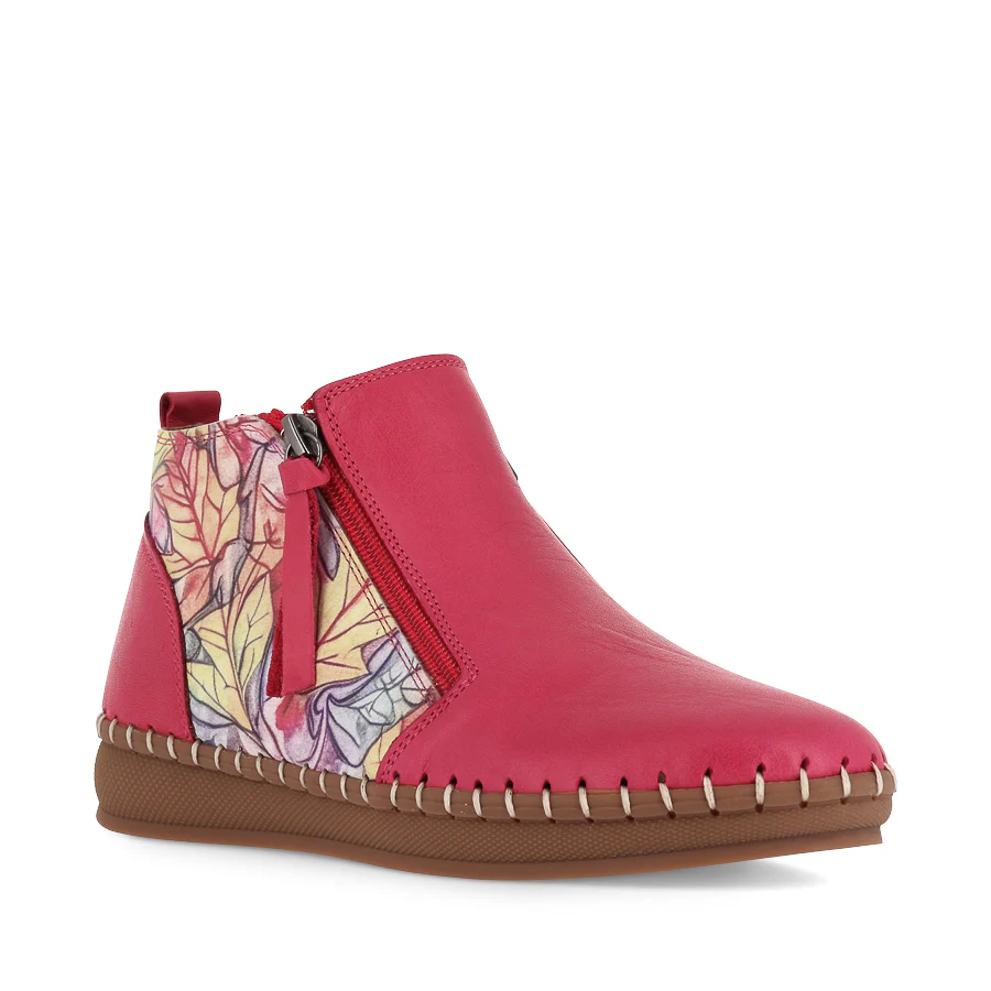 REGAN - CERISE FALL LEATHER - Image 3