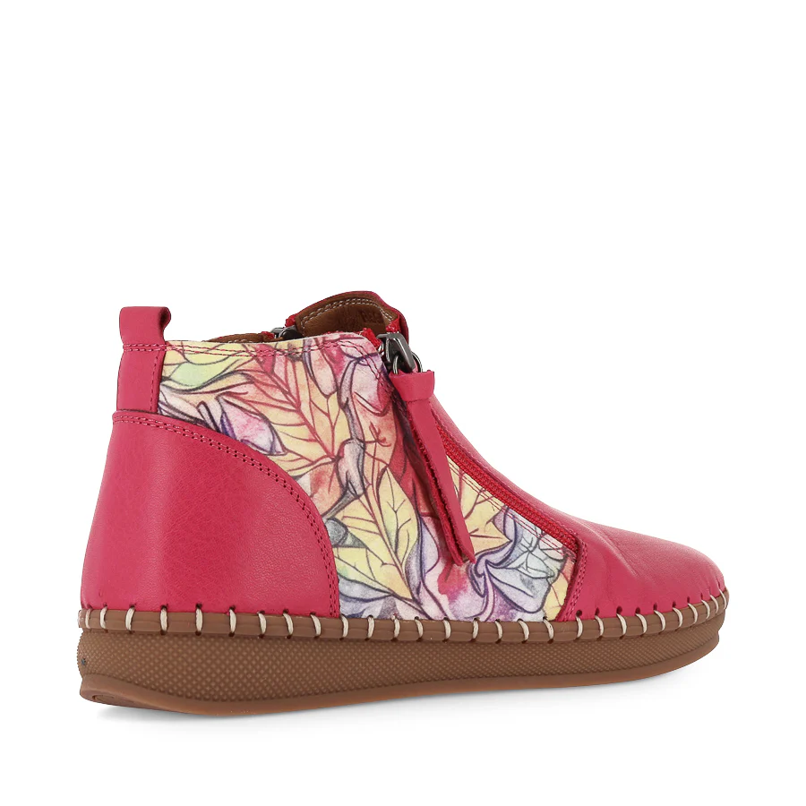 REGAN - CERISE FALL LEATHER - Image 4
