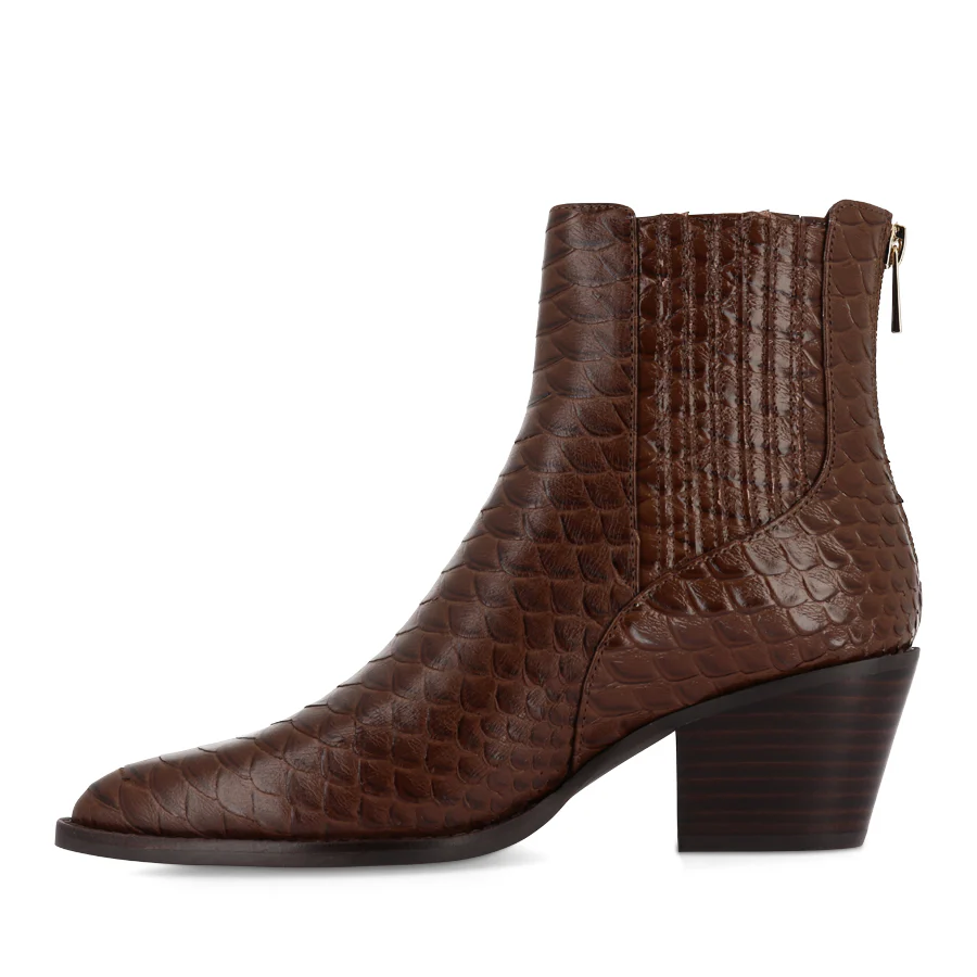 REGGY - BROWN SNAKE LEATHER - Image 2