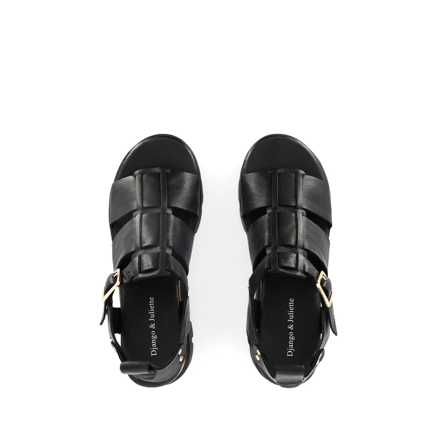 RELIE - BLACK BLACK LEATHER - Image 5