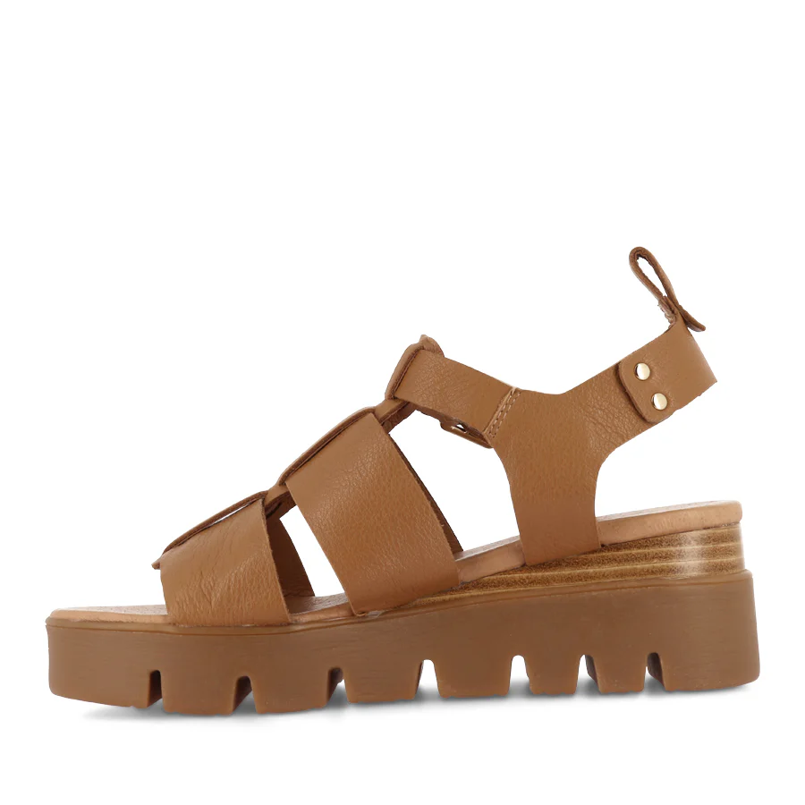 RELIE - DARK TAN LEATHER - Image 2