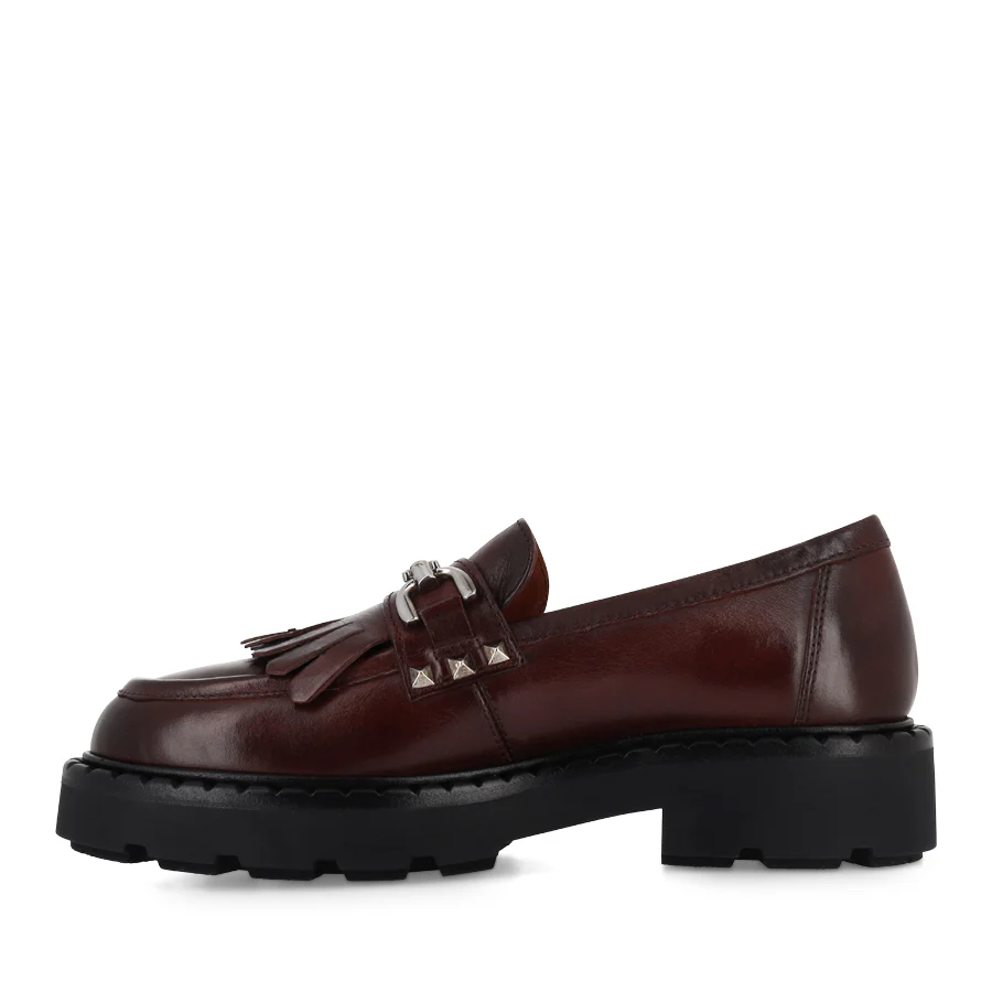 RINA - BURGUNDY LEATHER - Image 2
