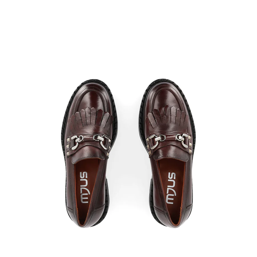 RINA - BURGUNDY LEATHER - Image 5
