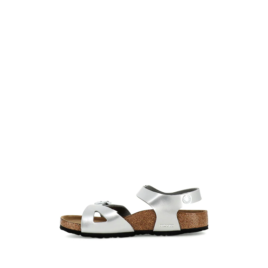 RIO KIDS BIRKO-FLOR NARROW - METALLIC SILVER - Image 2