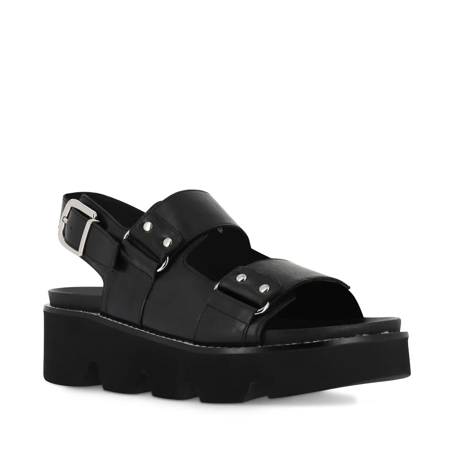 ROMELLA - BLACK LEATHER - Image 3