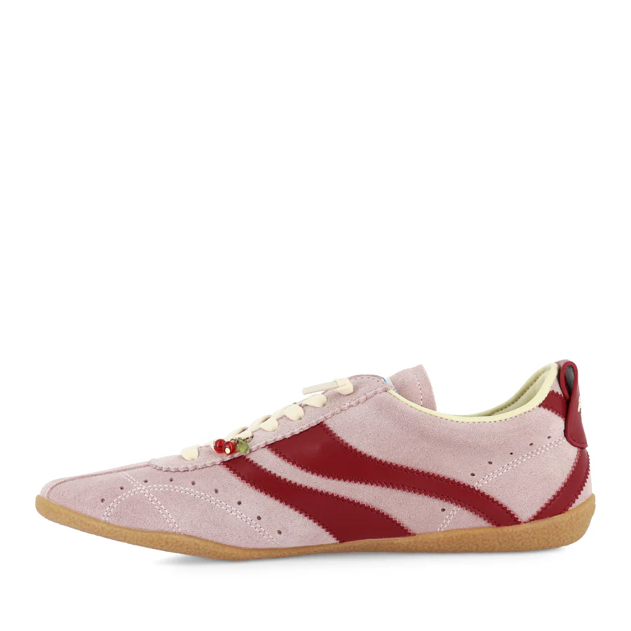 RUNAWAY - PINK/BORDEAUX SUEDE COMBO - Image 2