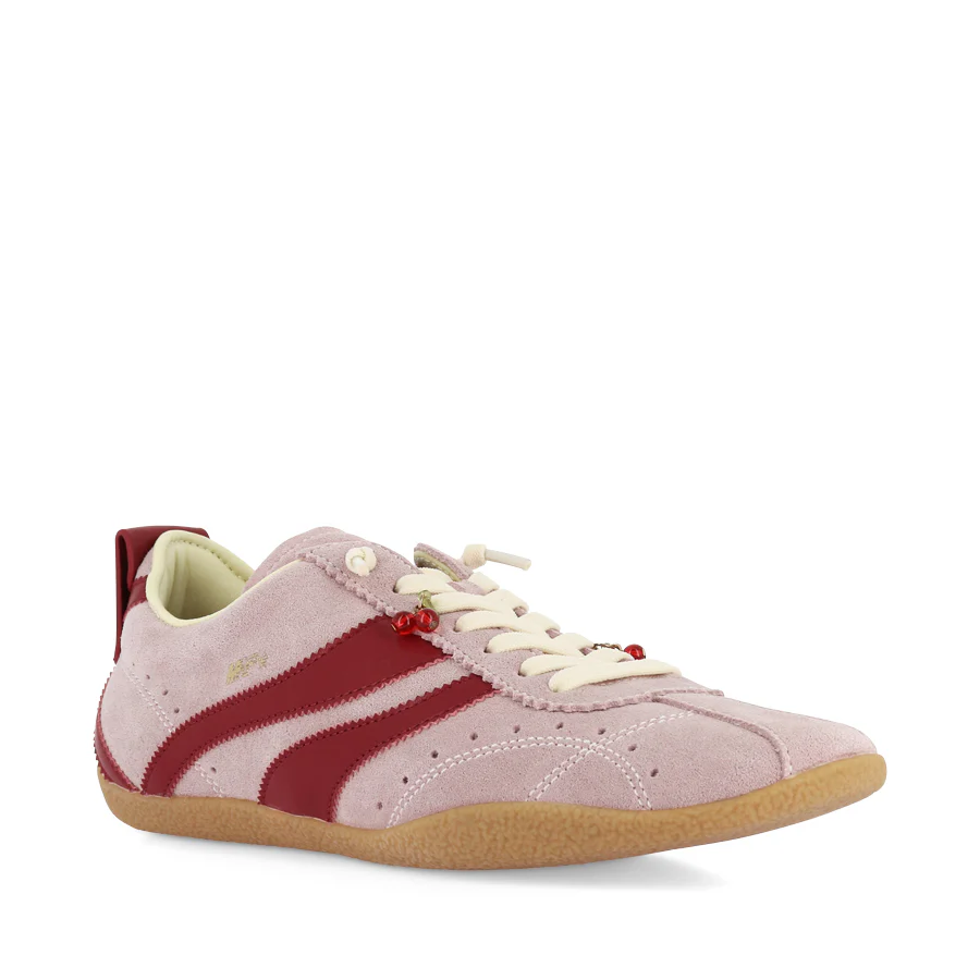 RUNAWAY - PINK/BORDEAUX SUEDE COMBO - Image 3