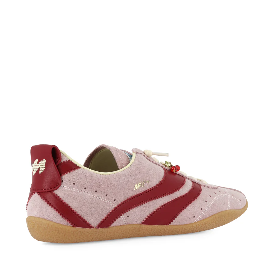 RUNAWAY - PINK/BORDEAUX SUEDE COMBO - Image 4