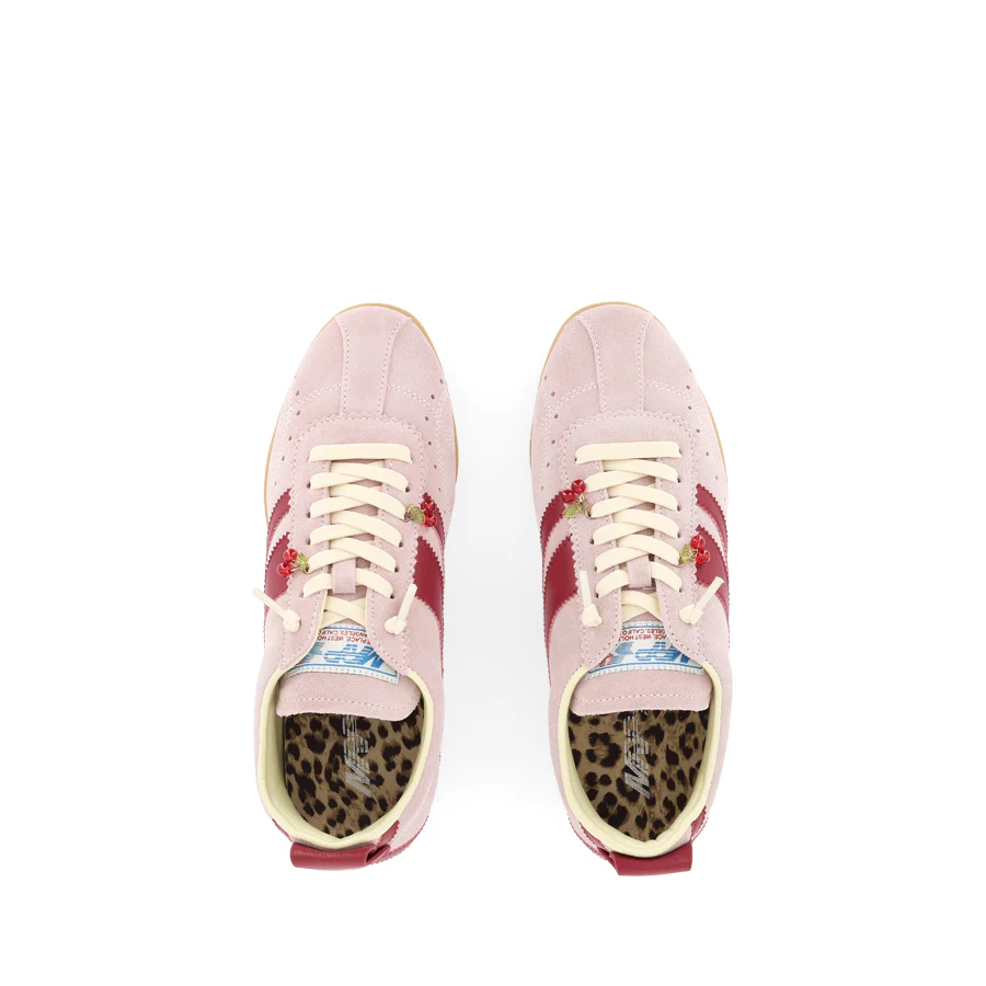 RUNAWAY - PINK/BORDEAUX SUEDE COMBO - Image 5