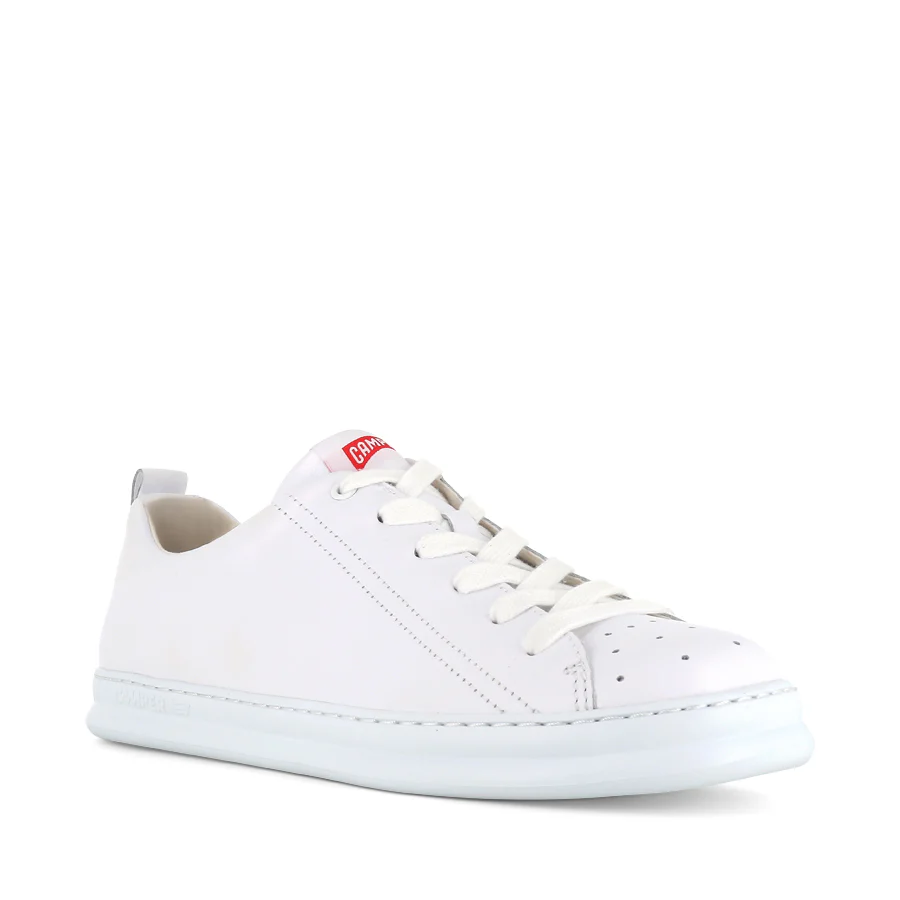 RUNNER FOUR K100226 - WHITE NATURAL LEATHER - Image 3