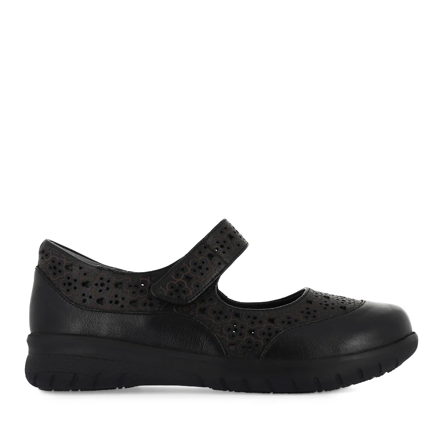 SANELLE XF - BLACK LEATHER