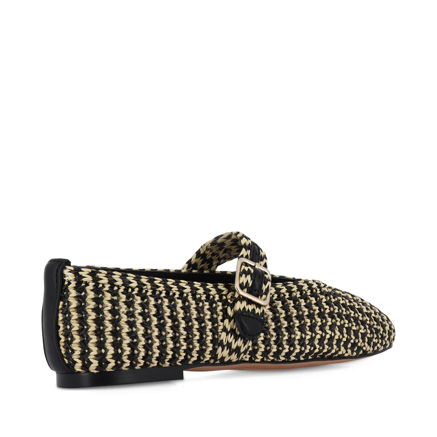 SANTALUM - BLACK/NATURAL RAFFIA - Image 4