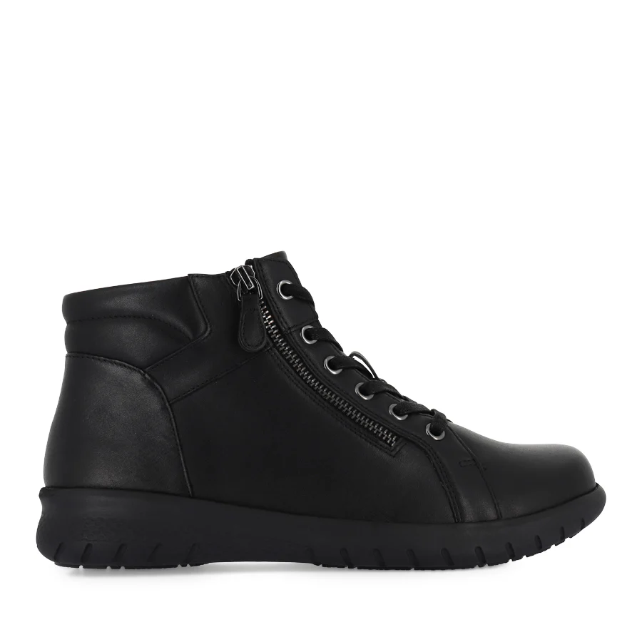 SHAUNAT XF - BLACK LEATHER