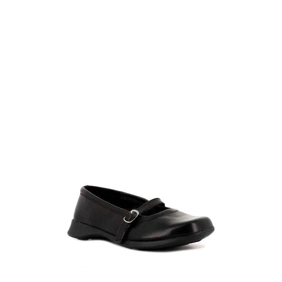 SKIRMISH JNR - BLACK LEATHER - Image 3