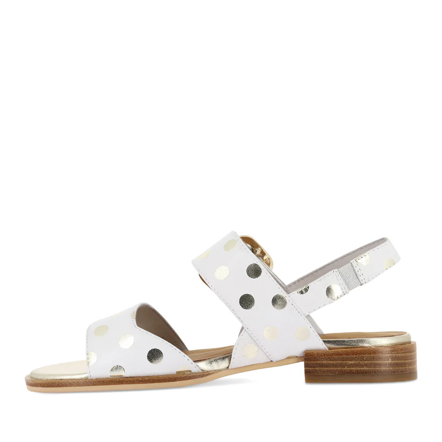 SMITTEN - BONE/GOLD SPOT LEATHER - Image 2