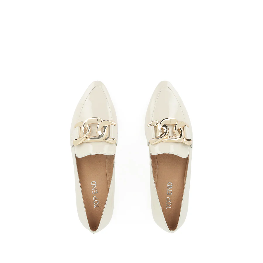 SOCORO - IVORY PATENT LEATHER - Image 5