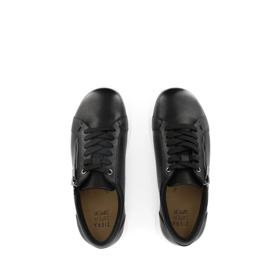 SOLAR XF - BLACK/WHITE LEATHER - Image 5